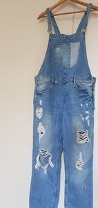 Zara jeans jumpsuit